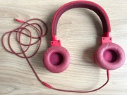 JBL E35 Przewodowe Słuchawki Nauszne z Mikrofonem Czerwony