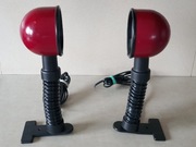 Dwie lampki vintage, Bofa, szwedzki „Space Age” 