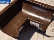 Narożnik zewnętrzny PVC 150 brąz brązowy PLASTMO