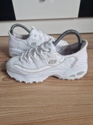 Skechers Slip-Ins D'Lites – białe sneakersy  rozmiar 36,5