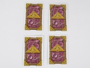 TALISMAN: komplet 4 kart TALIZMANU j.francuski