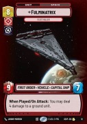 Star Wars: Unlimited - SEC - Fulminatrix (R) PROMO FOIL