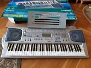 keyboard CASIO ctk-591 używany, stan bardzo dobry z zasilaczem instrukcją 