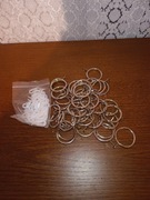 Kółka do zasłon 40 sztuk 