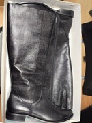 Buty skórzane damskie (kozaki) 7 MIL, r.41 - nowe