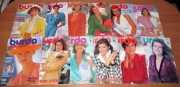 BURDA – cały rocznik 1991 (12 numerów) Vintage Krawiectwo
