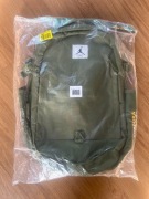 Nowy plecak AIR JORDAN Jam Flight Backpack – Sky J Lt Olive (CORDURA)