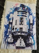 Nowy plakat na płótnie 40x60cm z filmu Gwiezdne Wojny Star Wars 