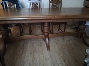 Stół dębowy do salonu