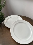 Dwa płaskie talerze Kaestner Saxonia