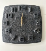 Zegar ścienny z żywicy – imitacja kamienia prezent upominek rękodzieło 