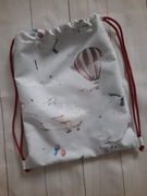 (nowy) workolecak Handmade worek plecak z kieszenią