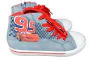 Wysokie sznurowane Trampki dziecięce Zygzak McQueen Disney Pixar Cars 30
