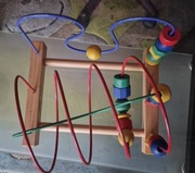 Zabawka sensoryczna - Przesuwanka labirynt