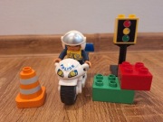 Lego duplo 5679 motocykl policyjny