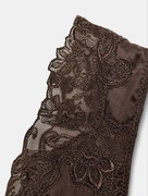 34 XS Zara Satynowane body top koszulka z koronką