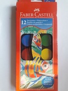 Farby akwarelowe Faber-Castell 12 kolorów 30 ml 125012