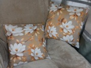 Komplet 2szt poszewki 40x40cm na zakładkę szyte własnoręcznie / bawełna