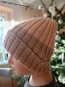 Ręcznie Robiona Czapka Beanie – Bambus & Akryl | Rozmiar 56-62