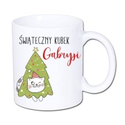 Kubek Mikołajki święta z imieniem personalizacja