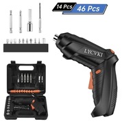 Wkretak elektryczny Wkrętarka 3.6V 5Nm wielofunkcyjna Walizka 46 elementów 