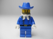 LEGO Figurka Żołnierz Cavalry Colonel ww003 WESTERN