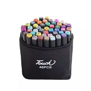Markery Alkoholowe Flamastry Pisaki 48 SZT Zestaw