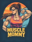 Plakat  A2 59,4x42 fitnes,siłownia,rysunkowy,vintage,sport,kulturystyka