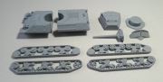 Czołg M10 Wolverine (zam.) 1:72 wydruk 3D