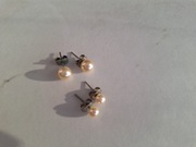 kolczyki perełki 2 komplety 