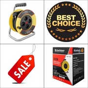 Przedłużacz bębnowy 25 m