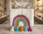 Torebeczka kopertówka z włóczki