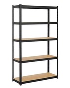 Regał metalowy magazynowy 5 półek 180x90x40cm 875kg do garażu, piwnicy