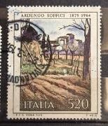 Wiejski Pejzaż - Ardengo Soffici