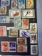 Zestaw znaczków sportowych CCCP 1960-1980