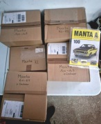 Opel Manta A GT/E Hachette 1:8 – Zestaw 19 numerów NOWE (60-107)