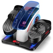 FOUSAE Trenażer eliptyczny, elektryczny trenażer pedałowy z pilotem