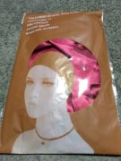 Czepek satynowy na włosy do snu 3 szt 