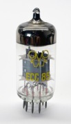 1 x ECC85 RFT "O" getter. NOS. Pomierzona. DDR