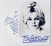 BRIGITTE BARDOT AUTOGRAF!!