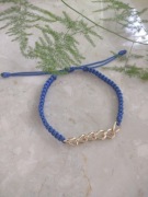 Bransoletka na grubszy nadgarstek - makrama