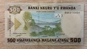 Rwanda 500 Francs 2019  P-42a UNC