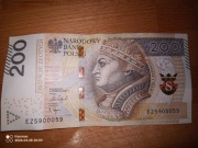 Banknot 200 złoty