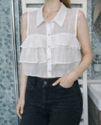 Nowa piękna bluzka koszulowa Zara S