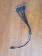 ROZGAŁĘZIACZ ZASILANIA DO 8 KAMER ROZGAŁĘŹNIK DC 12V