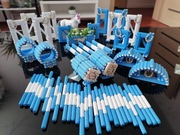 Recznie wykonane przeszkody dla koni typu schleich