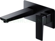 Bateria umywalkowa podtynkowa Omnires Parma czarny mat NOWA