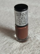 Sunny Gel Solar nail polish 6 ml czekoladowy lakier do paznokci brązowy