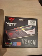 Pamięć RAM PATRIOT Viper Venom RGB 32GB (2x16GB) DDR5 6000MT/s CL30