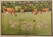 W. Brytania ( JERSEY) 2005 Mi blok 51 krowa grzyby  idealny
